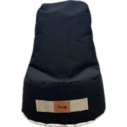 Loungestol lille mrk koks