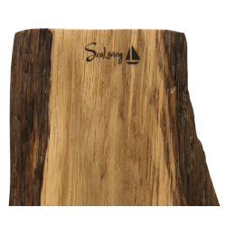 Hndlavet serveringsbrt i eg 