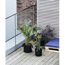 Soft Pots, sort 3 stk.