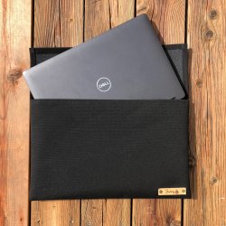 Cover til laptop m. valgfri tekst, passer til 13-14" flere farver 