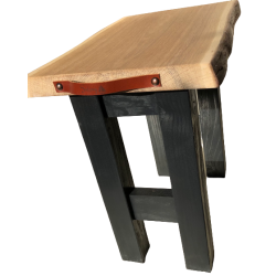 Hndlavet egetrsskammel 