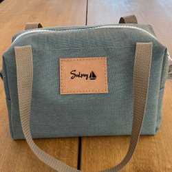 Taske/toilettaske, farve marehalm