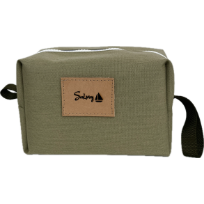 Toilettaske mosgr�n