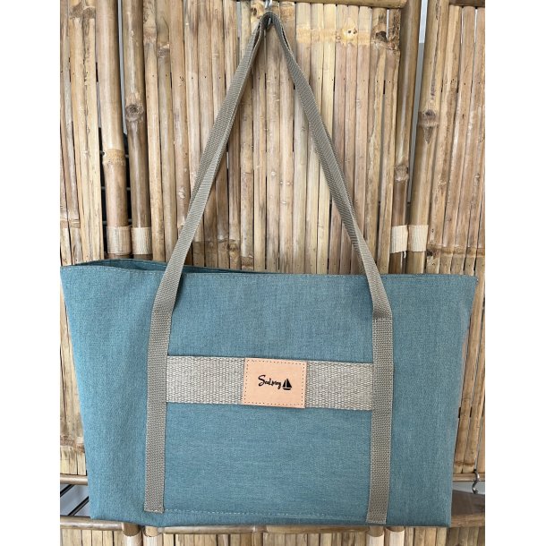  Taske, farve som marehalm med lommer